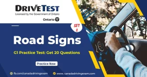 Ontario G1 Drive Test Practice Questions Set 2